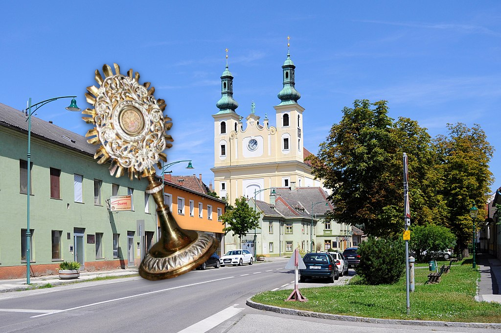 Die gestohlene Reliquie und die Kirche.