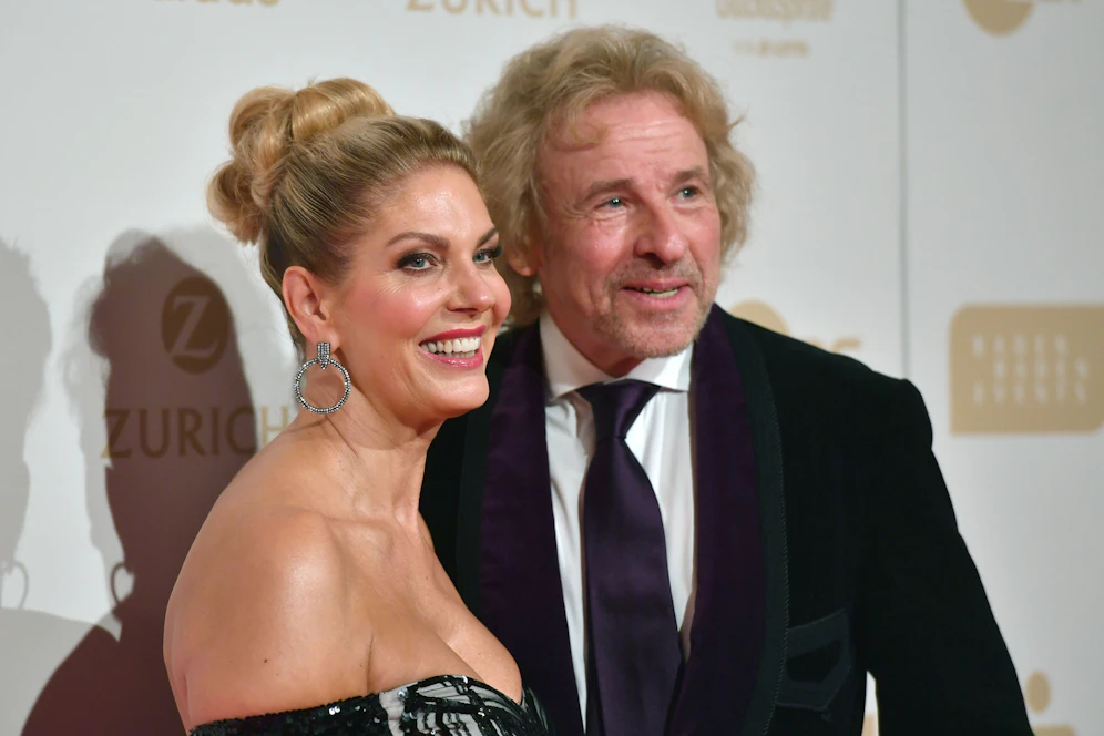 Für <strong>Thomas Gottschalk</strong> (re.) ist <strong>Karina Mroß</strong> eine 