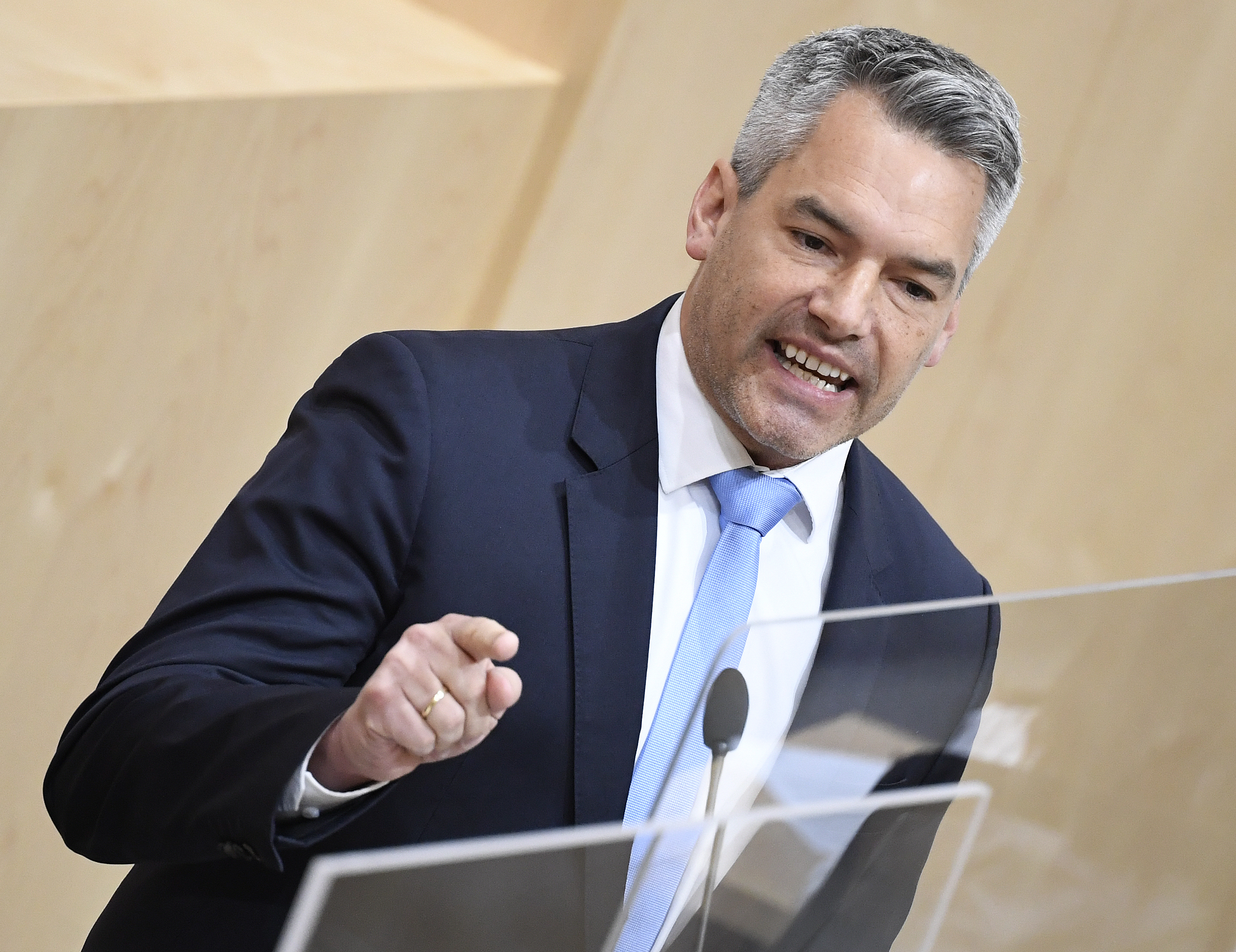 Innenminister Karl Nehammer