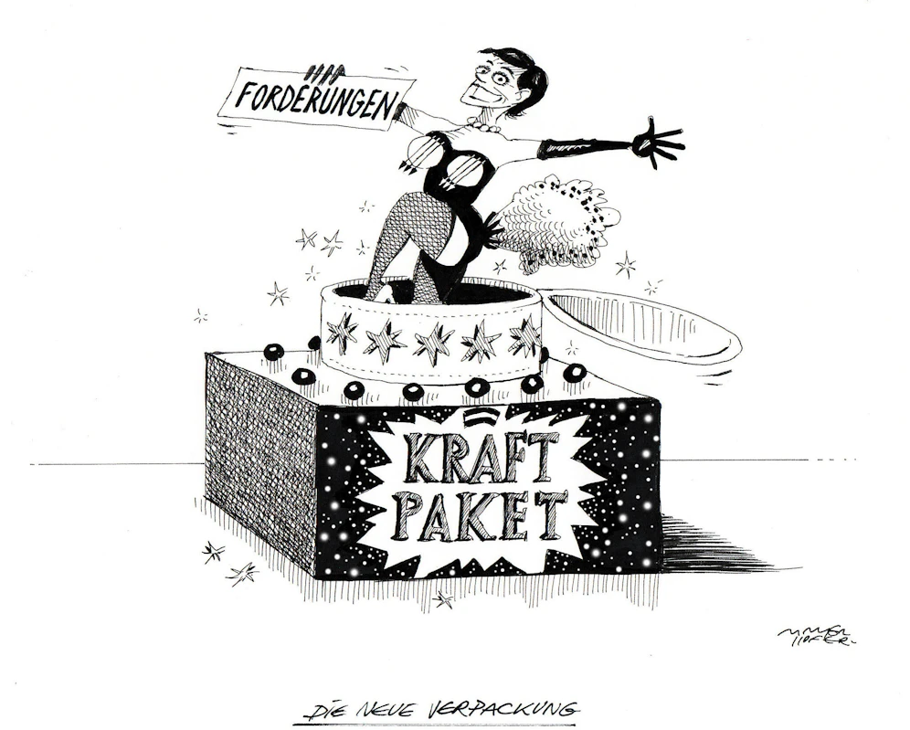 Diese Karikatur sorgt momentan für viel Kritik.
