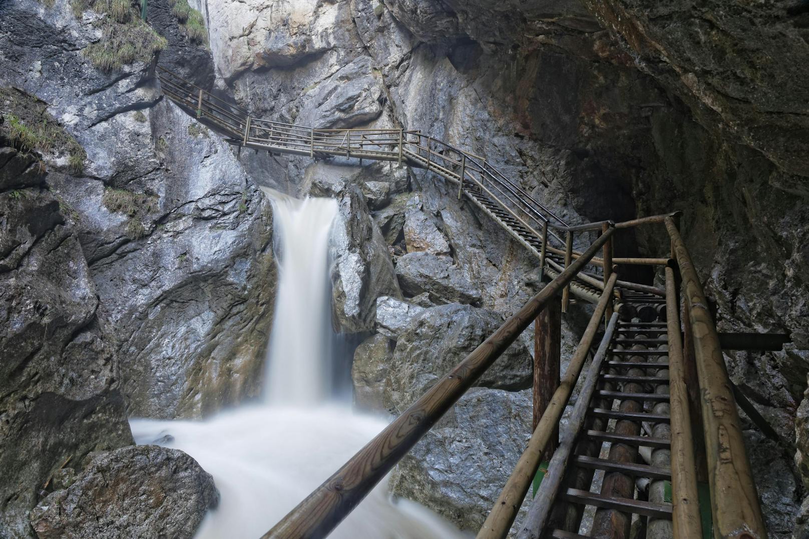 Die Bärenschützklamm zählt zu den schönsten wasserführenden Felsenschluchten Österreichs und ist seit 1978 Naturdenkmal. Archivbild