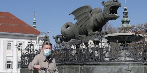 Auch Kärnten, hier der Lindwurm in Klagenfurt, soll demnächst auf die Rote Liste Deutschlands kommen