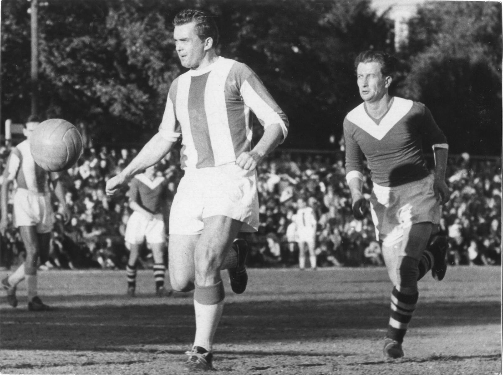 <strong>Ernst Happel:</strong> Die Zahlen sprechen für sich: Sechs Meistertitel gewann die rot-weiß-rote Fußball-Legende zwischen 1945 und 1957 mit Rapid.&nbsp;&nbsp;