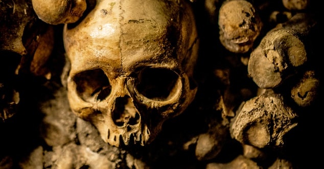 Die Knochen stammen häufig aus Grabplünderungen.