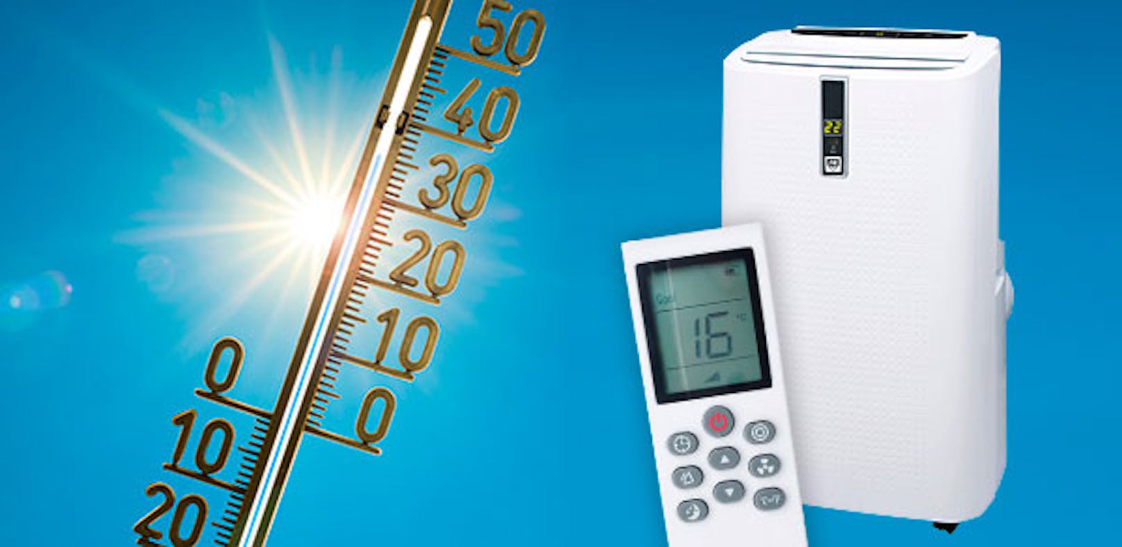 Genau das richtige Rezept gegen heiße Sommertage: Mit etwas Glück kannst du nun eine Monoblock-Klimaanlage von Conrad Electronic gewinnen.