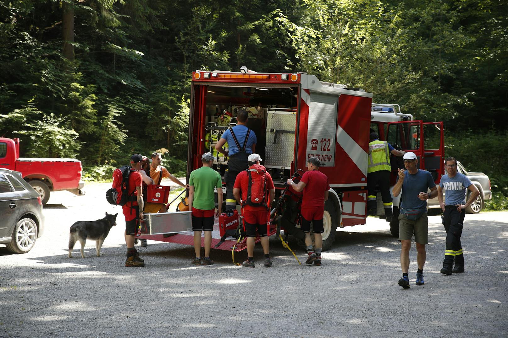 In der Bärenschützklamm in Mixnitz nördlich von Graz ist es am Mittwoch zu Mittag zu einem Felssturz gekommen. 