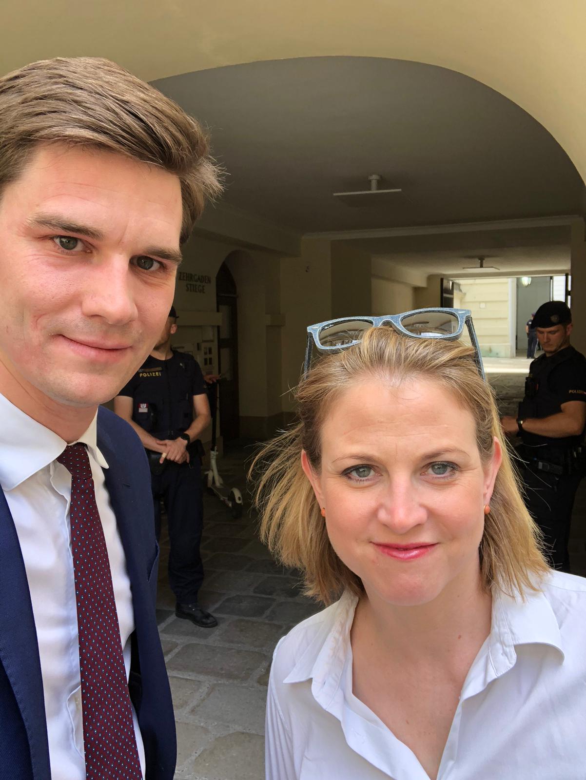 Douglas Hoyos, Beate Meinl-Reisinger mussten raus<br>