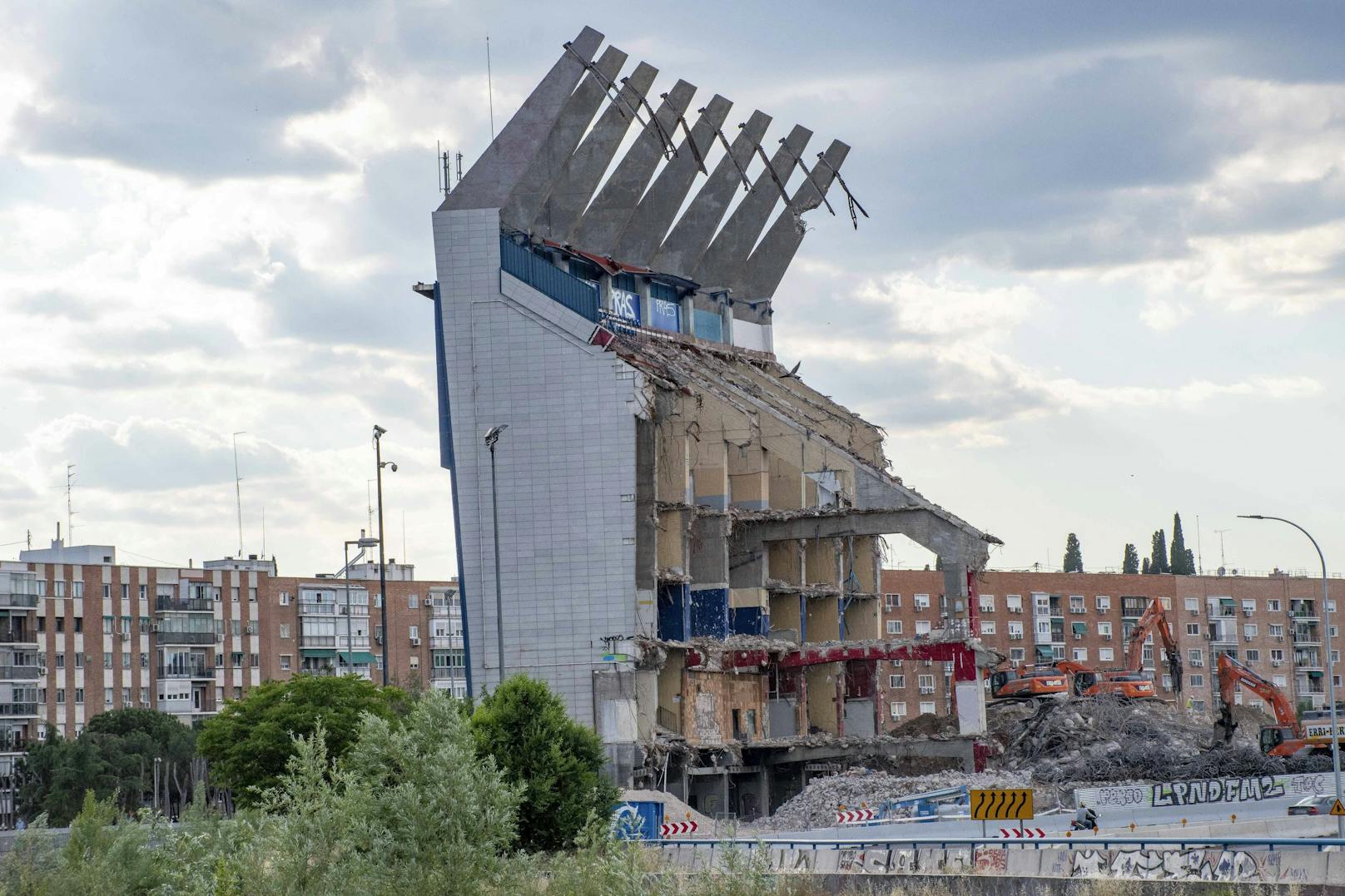 Das traurige Ende des Vicente-Calderon-Stadions