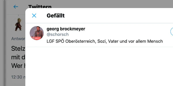 Haberlander mit "Dummerl" beleidigt, Brockmeyer drückt auf "Gefällt mir".