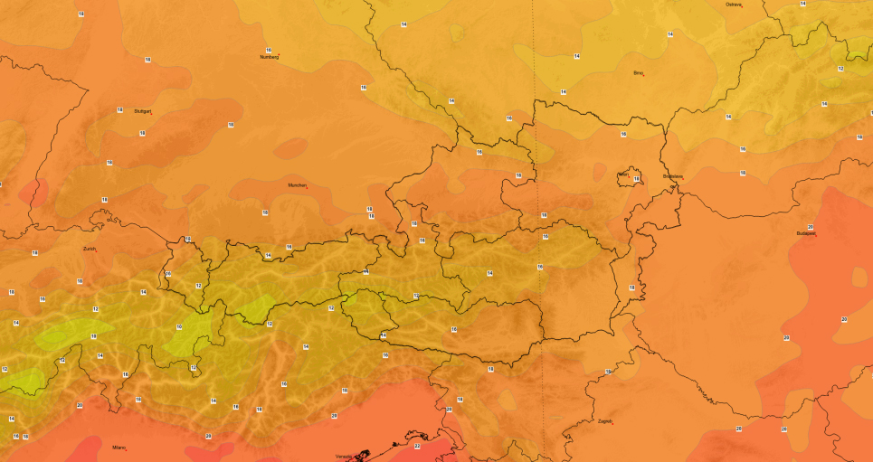 Es wird wieder heiß in Österreich
