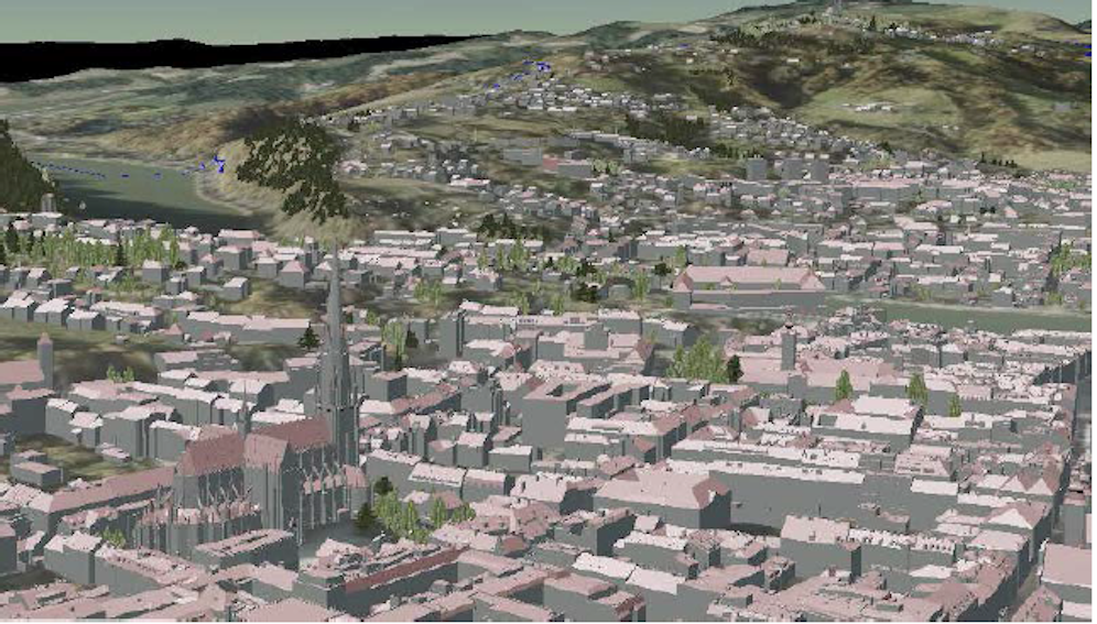 Die Stadt Linz kann jetzt mit einem 3D-Stadtplan erkundet werden.