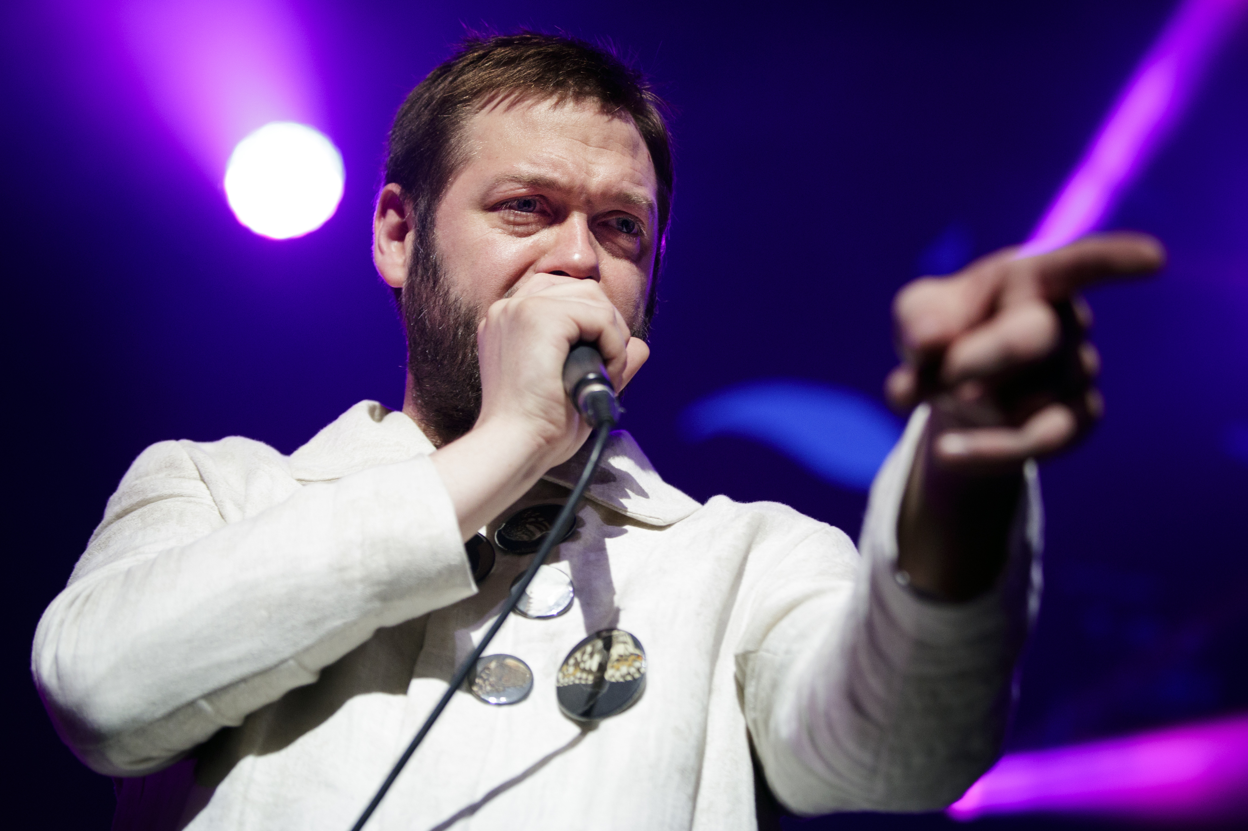 Tom Meighan, hier noch als Sänger der Band 