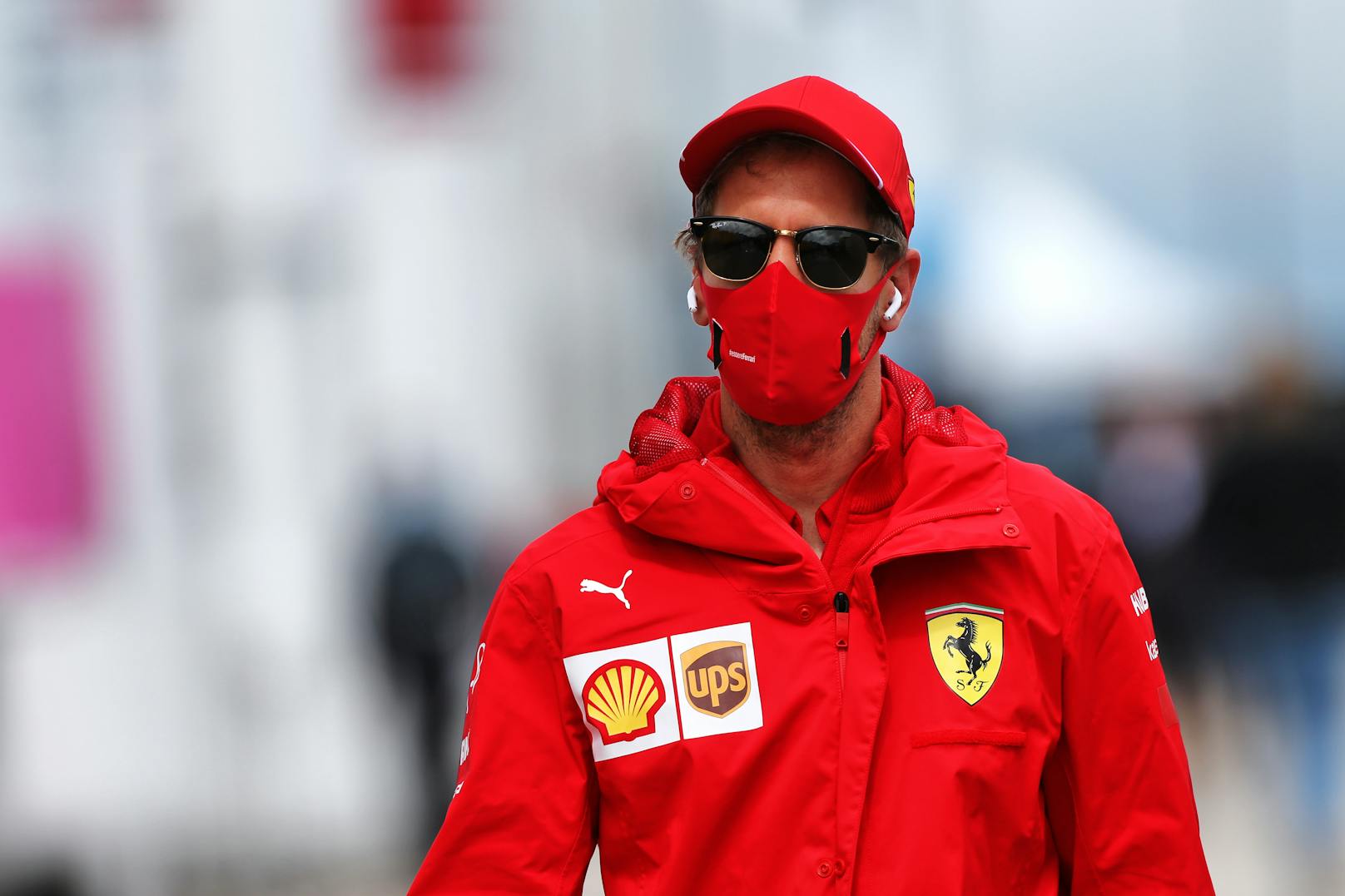 Frust pur bei Sebastian Vettel. 