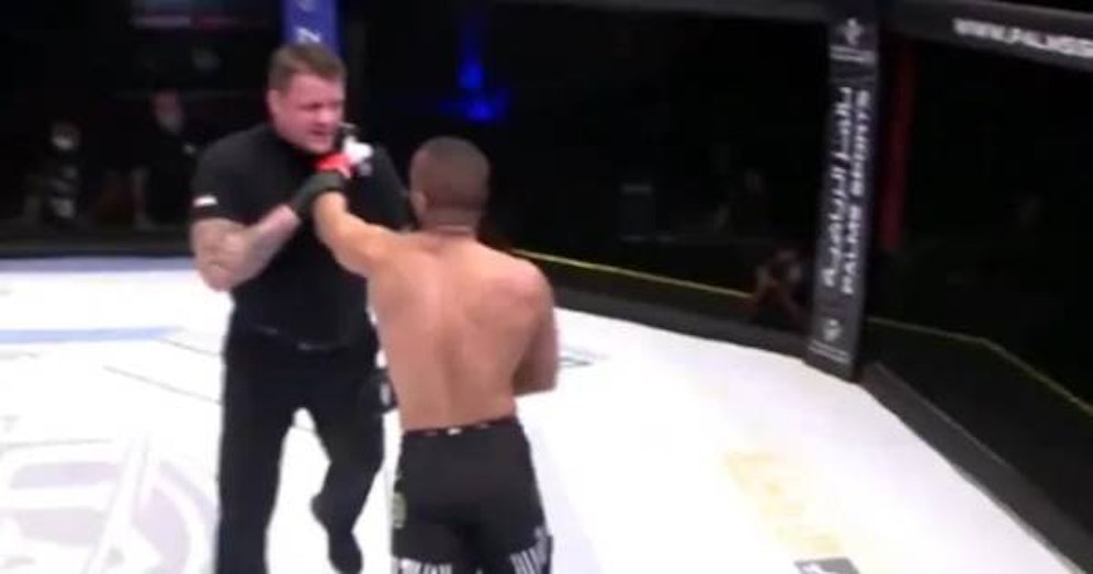 MMA-Kämpfer Ahmad Al Darmaki attackierte den Referee. 