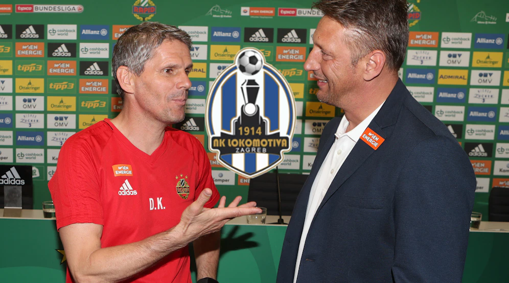 Didi Kühbauer und Zoran Barisic