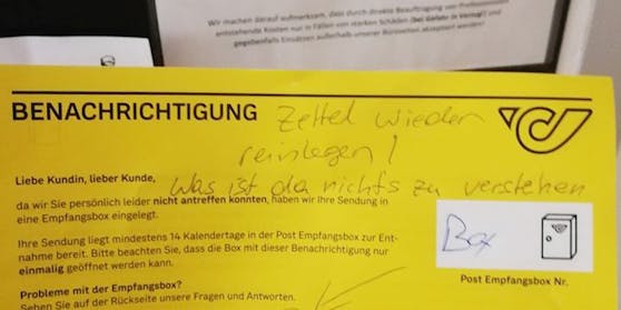 Der gelbe Zettel