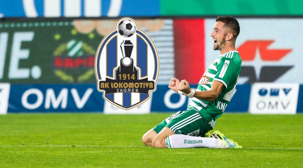 Rapid trifft auswärts auf Lok Zagreb.