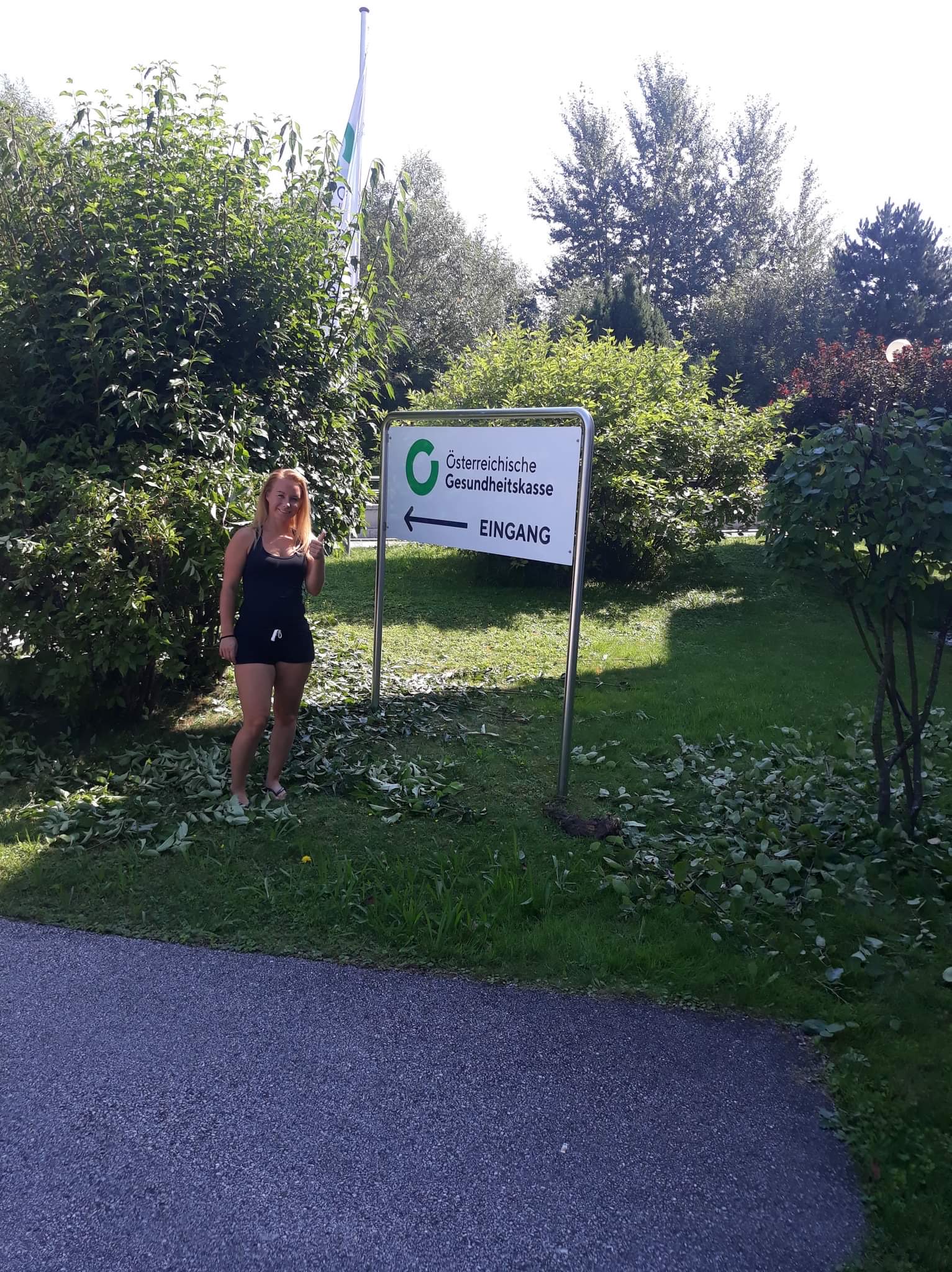 Karin N. am Montag nach Zahnambulanz-Besuch