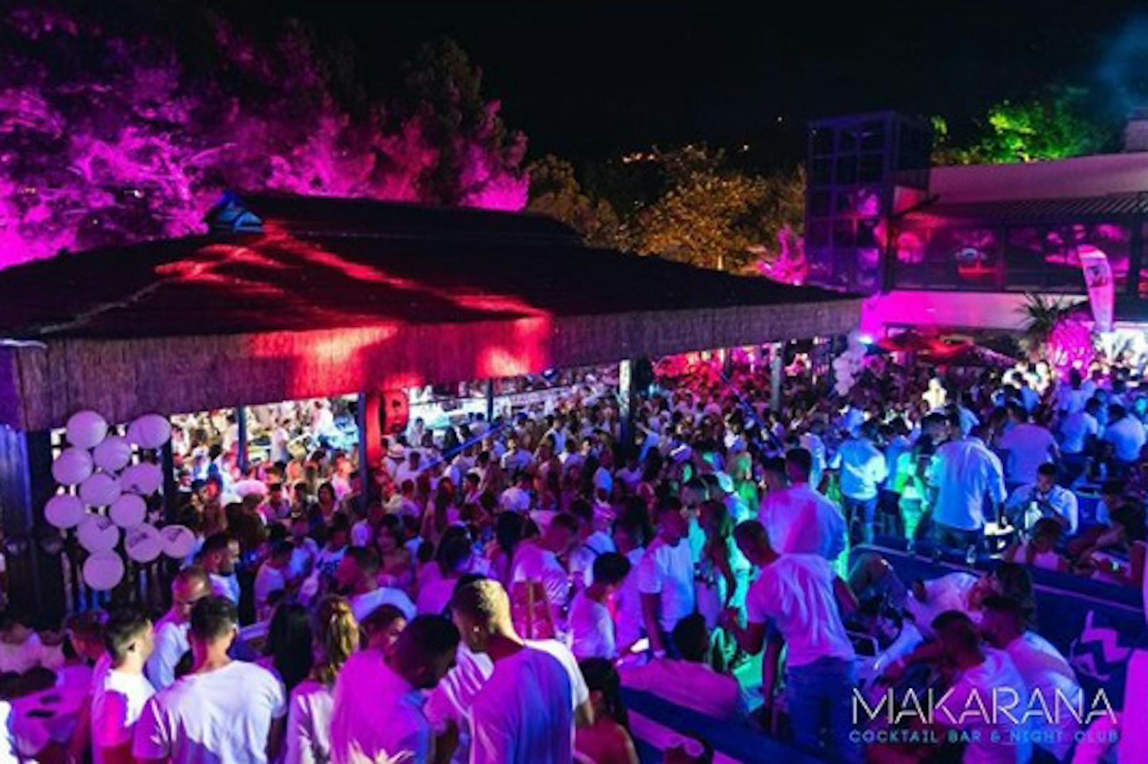Die Makarana Bar in Makarska (Kroatien)