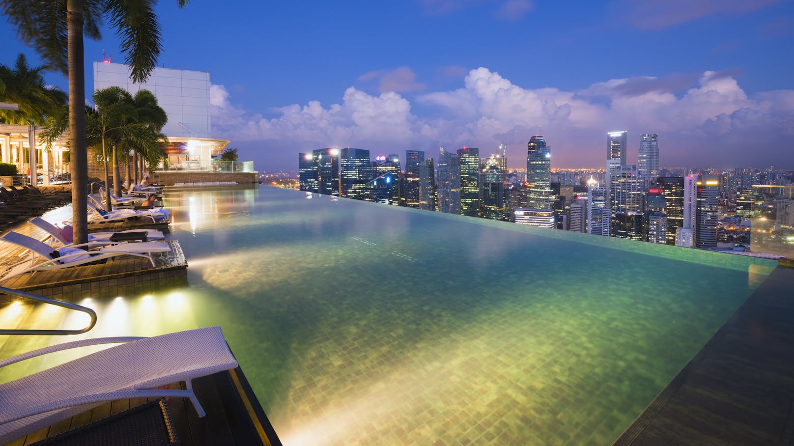 Sky Park im Marina Bay Sands in Singapur