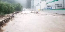 Schwere Überschwemmungen verwüsten Teile Österreichs