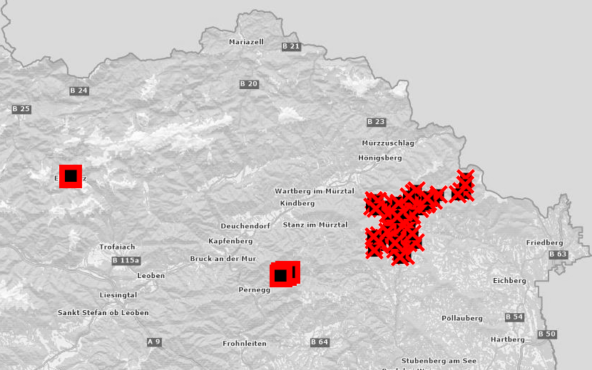 Blackout in der Obersteiermark nach Unwettern (11. August 2020)