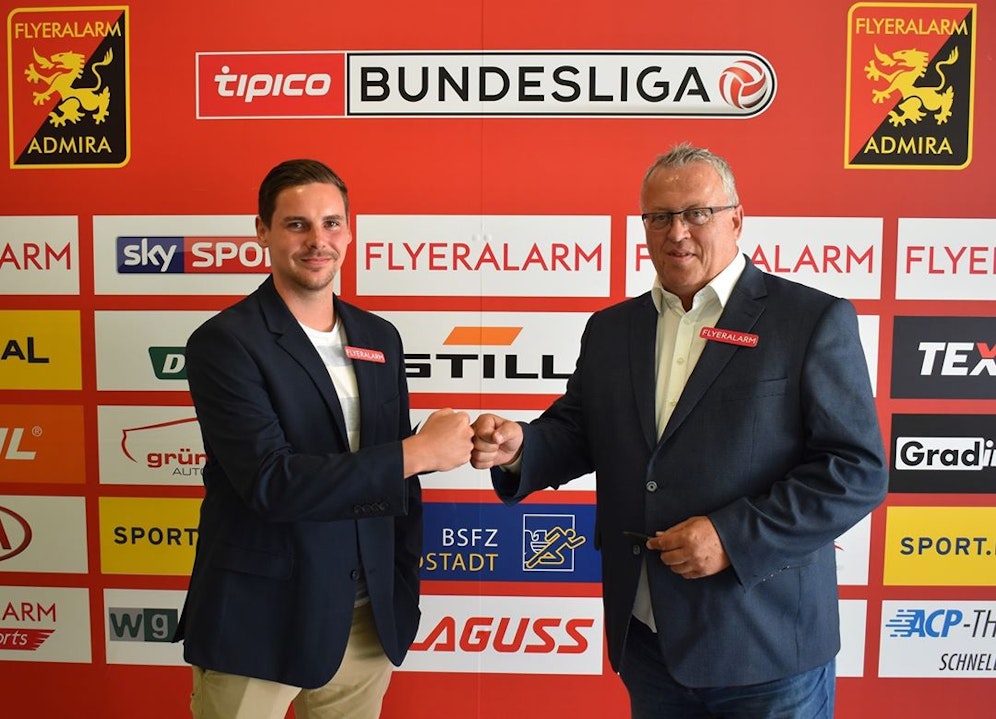 Franz Wohlfahrt übernimmt bei der Admira. 