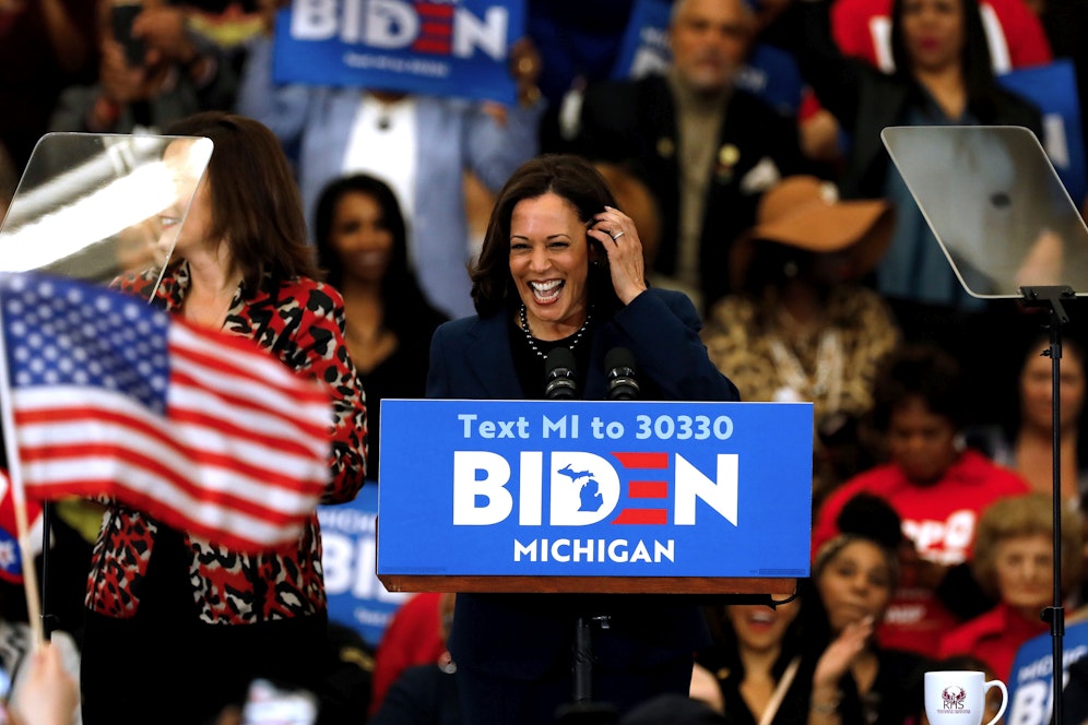 Die demokratische Senatorin Kamara Harris soll an der Seite von Joe Biden als Vize-Präsidentin ins Weiße Haus einziehen. 