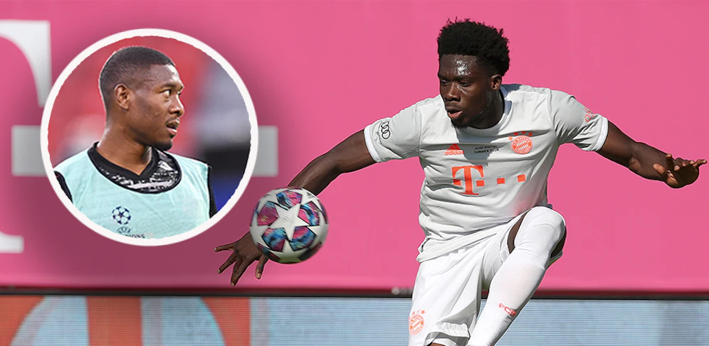 Alphonso Davies konnte nicht trainieren. 