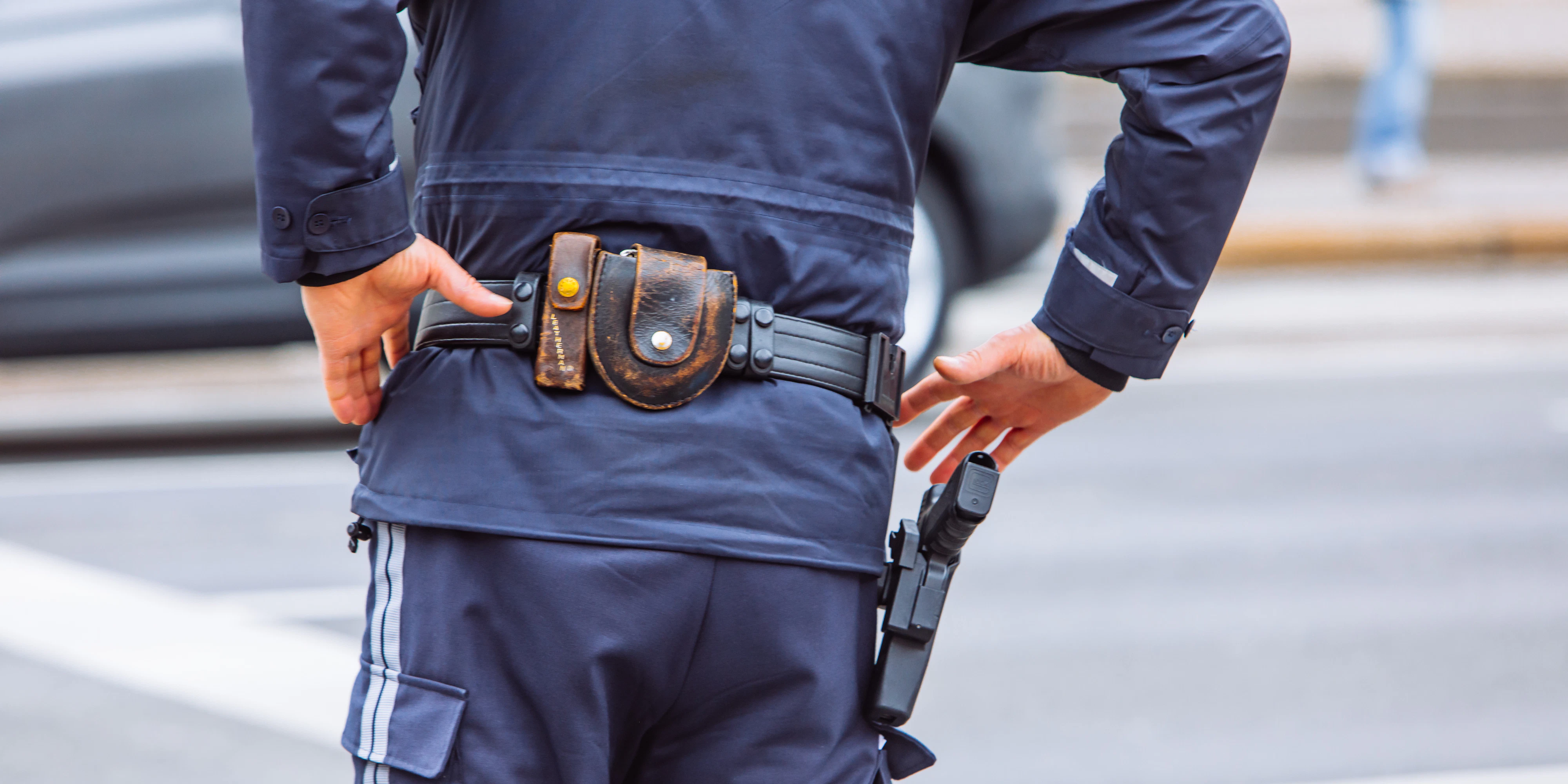 Ein (echter) Polizist