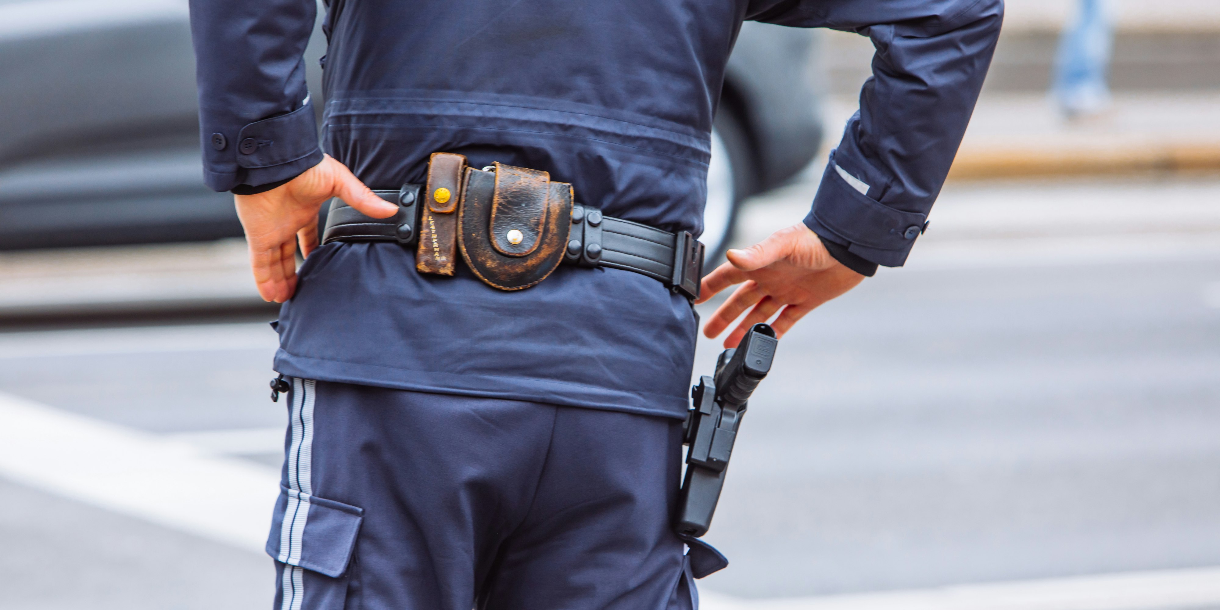 Ein (echter) Polizist