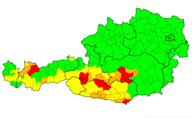 Vor allem im Westen und Süden kracht es auch am Mittwoch wieder.