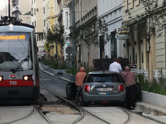 Ärgerlicher Unfall in Wien-Josefstadt
