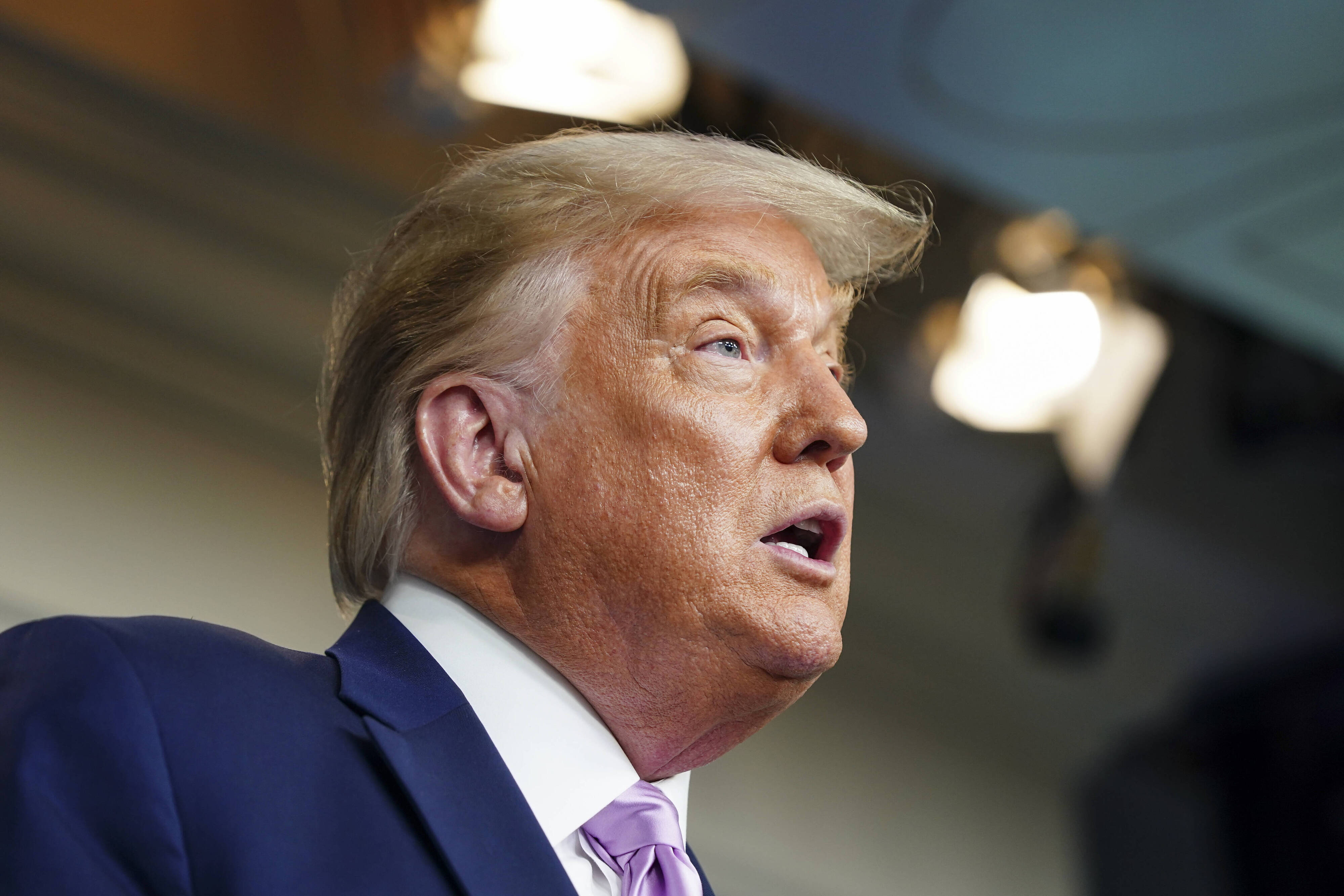 US-Präsident Donald Trump poltert gegen die NBA-Stars. 