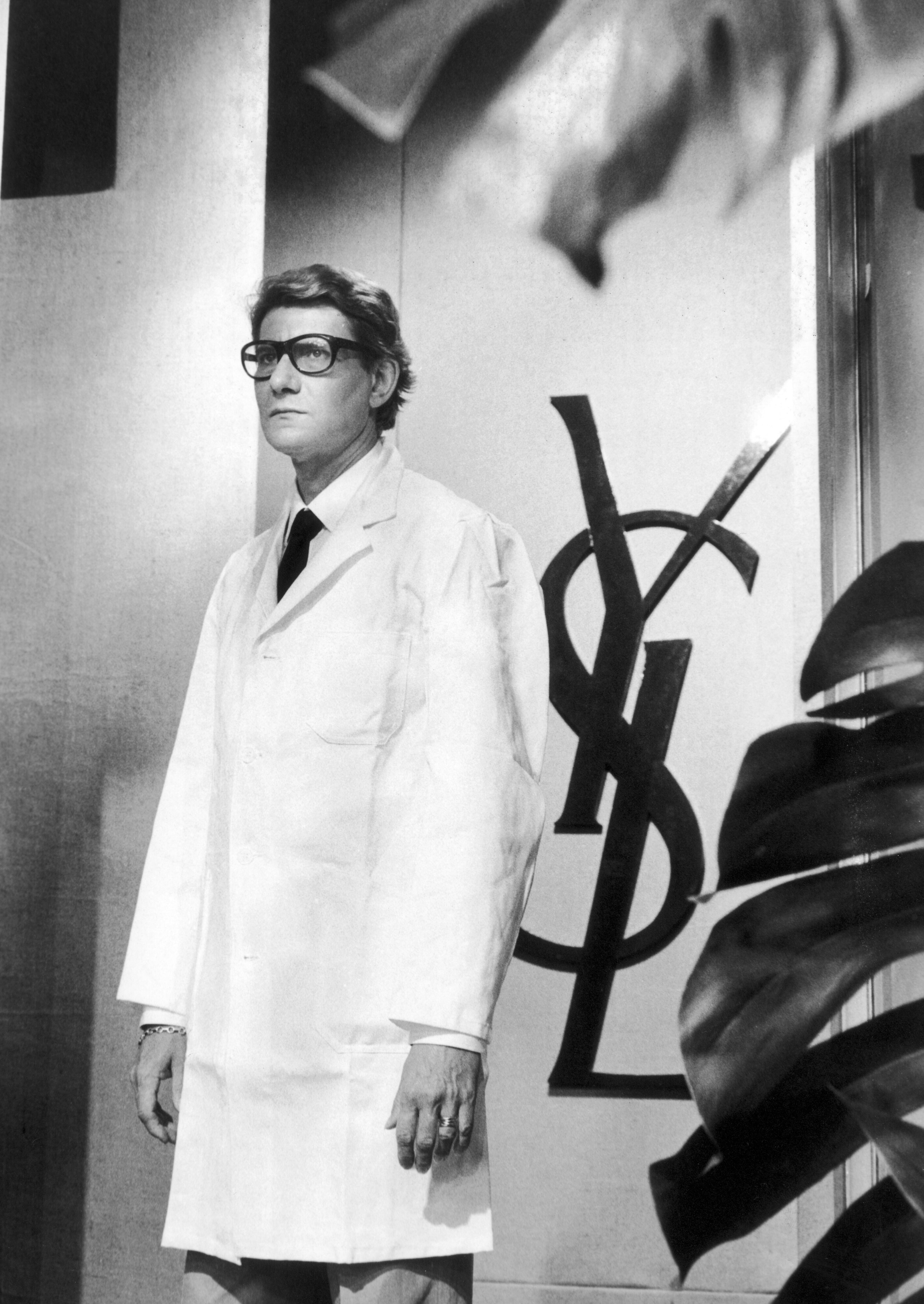 Der 2008 verstorbene französische Modedesigner Yves Saint Laurent. 