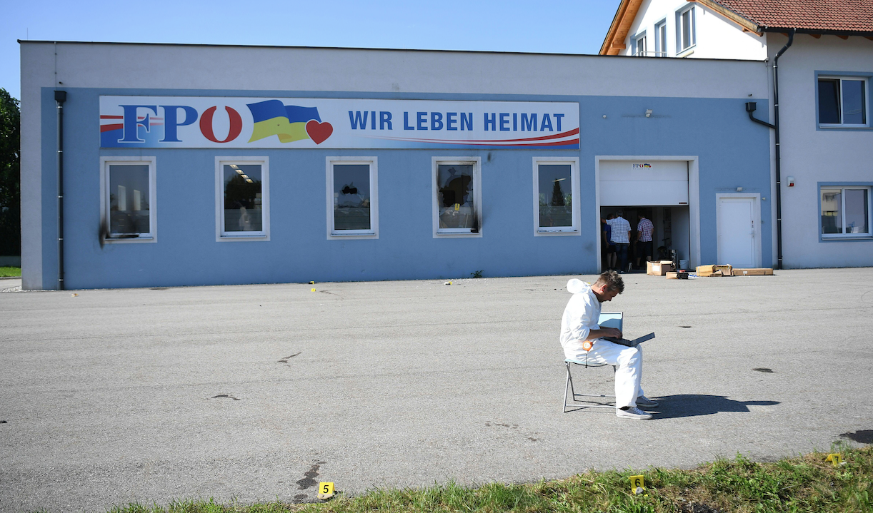 Tatortermittler nach Anschlag 