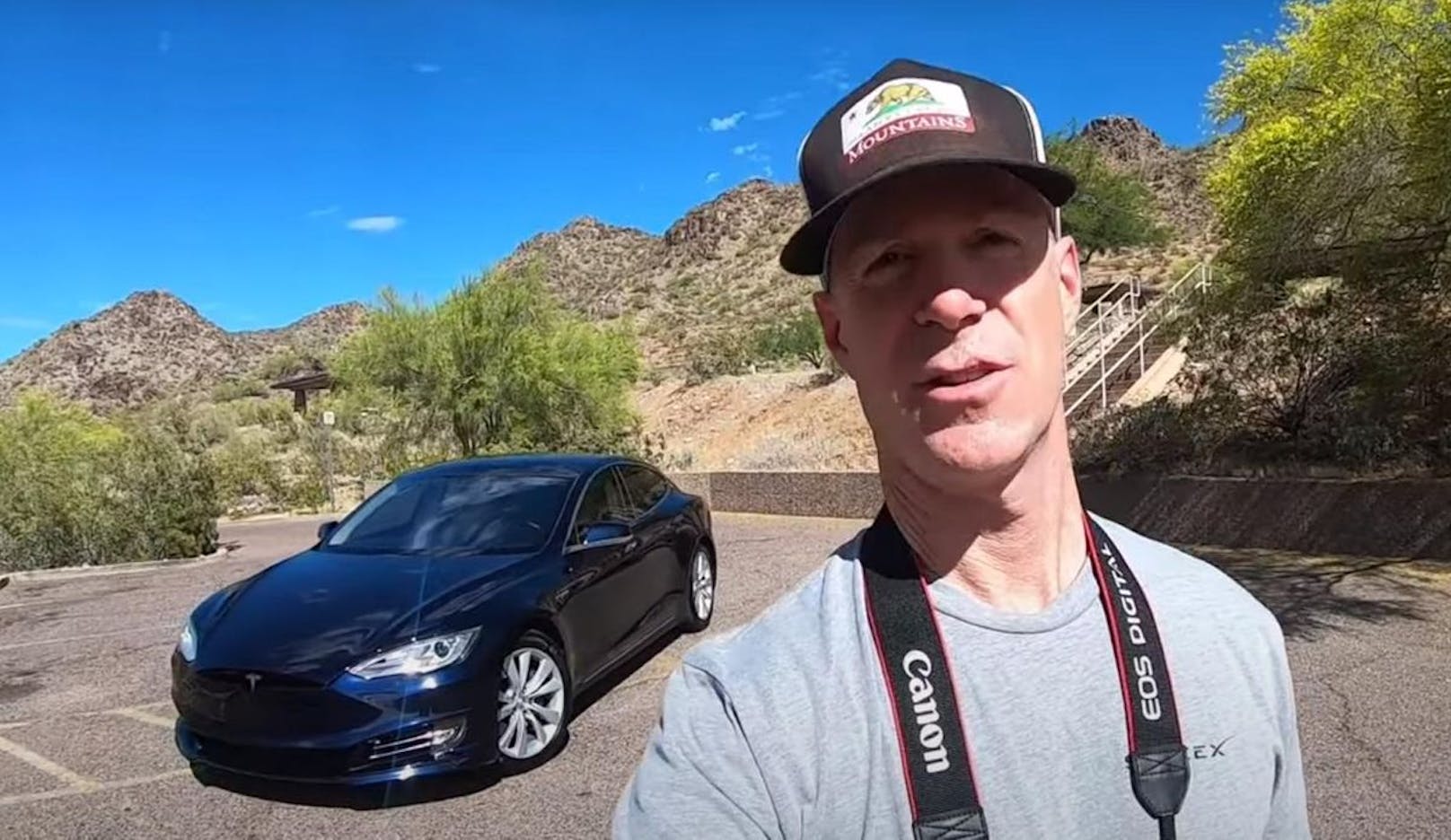Der Tesla Model S von US-Auto-Blogger Steve Sasman ist innerhalb von 8 Jahren eine halbe Million Kilometer gefahren.