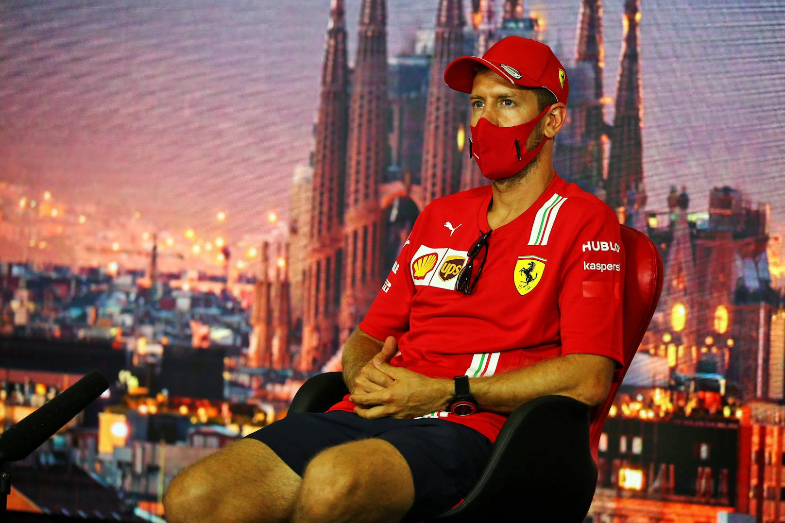 Sebastian Vettel hat wenig Hoffnung für den Spanien-GP. 