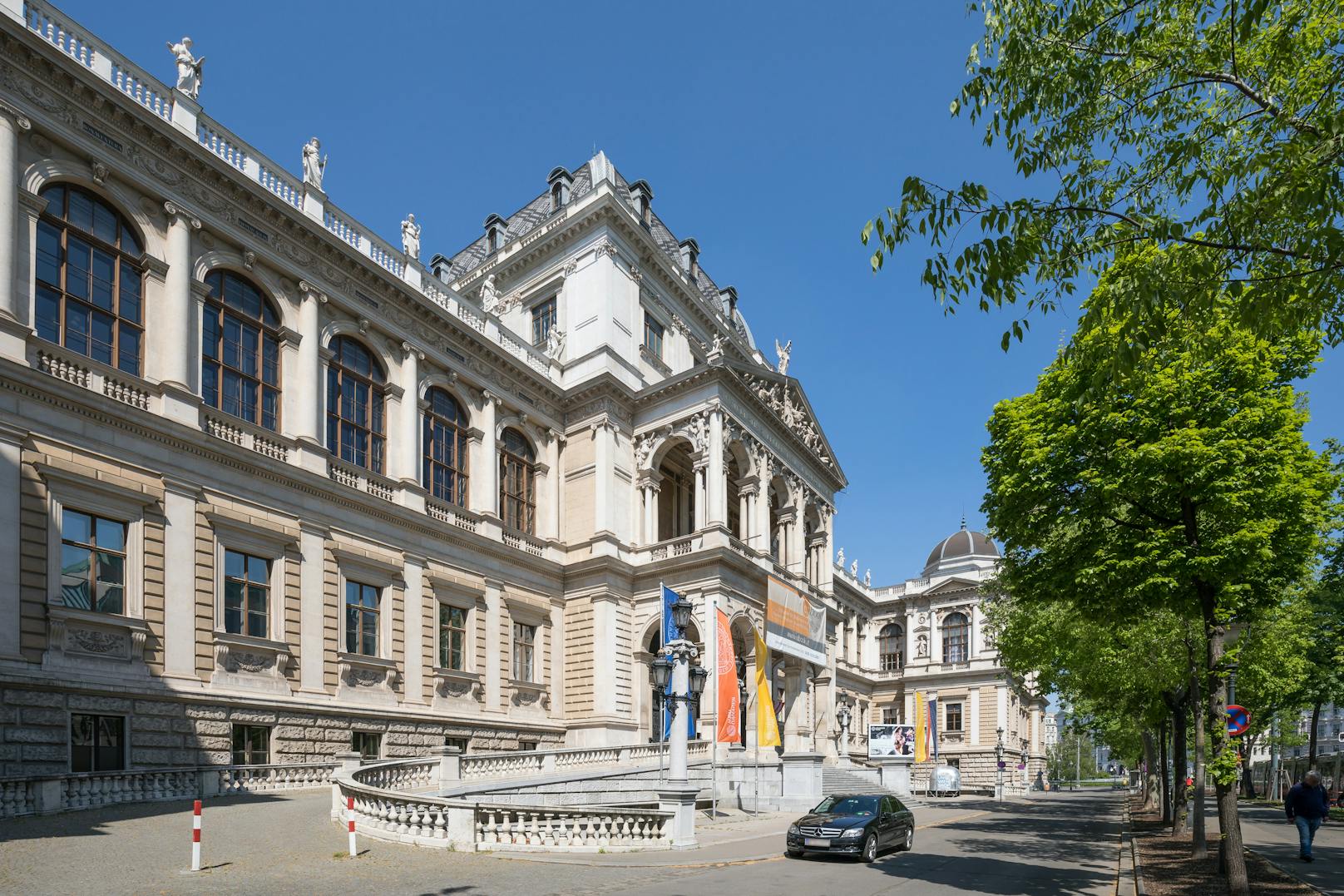 Das Hauptgebäude der Universität Wien.