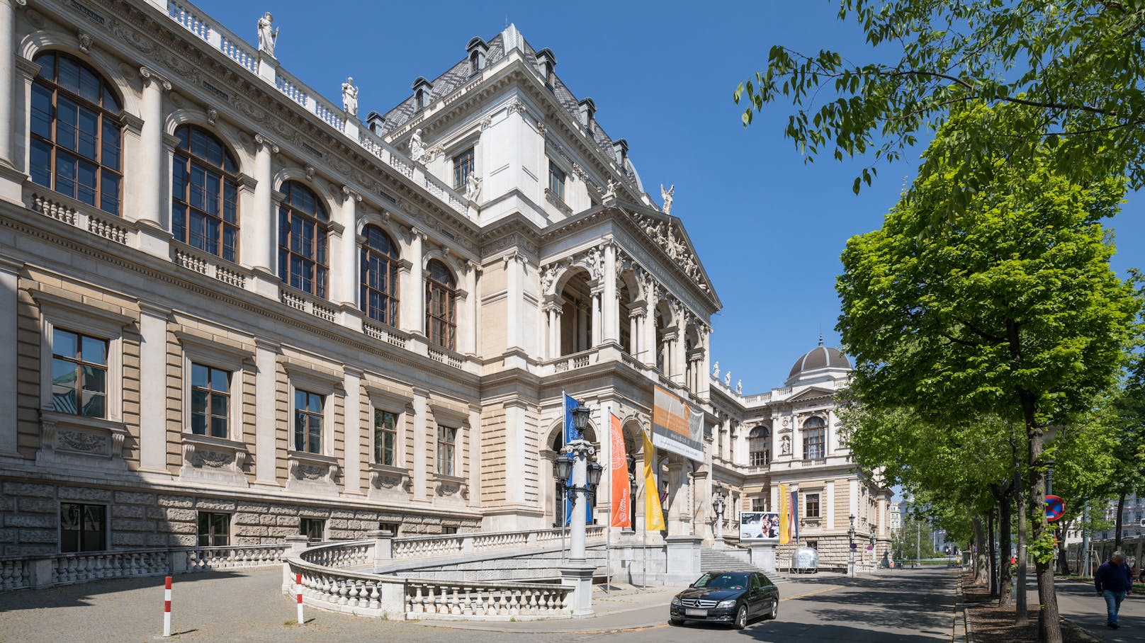 Das Hauptgebäude der Universität Wien.