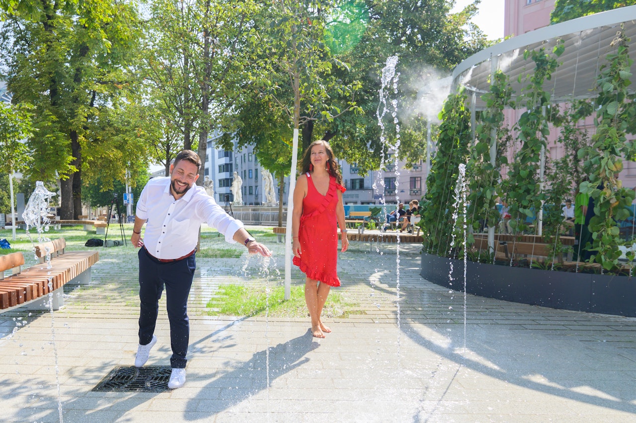 Heute.at - Coolspot soll hitzige Wiener um bis zu 6 Grad abkühlen