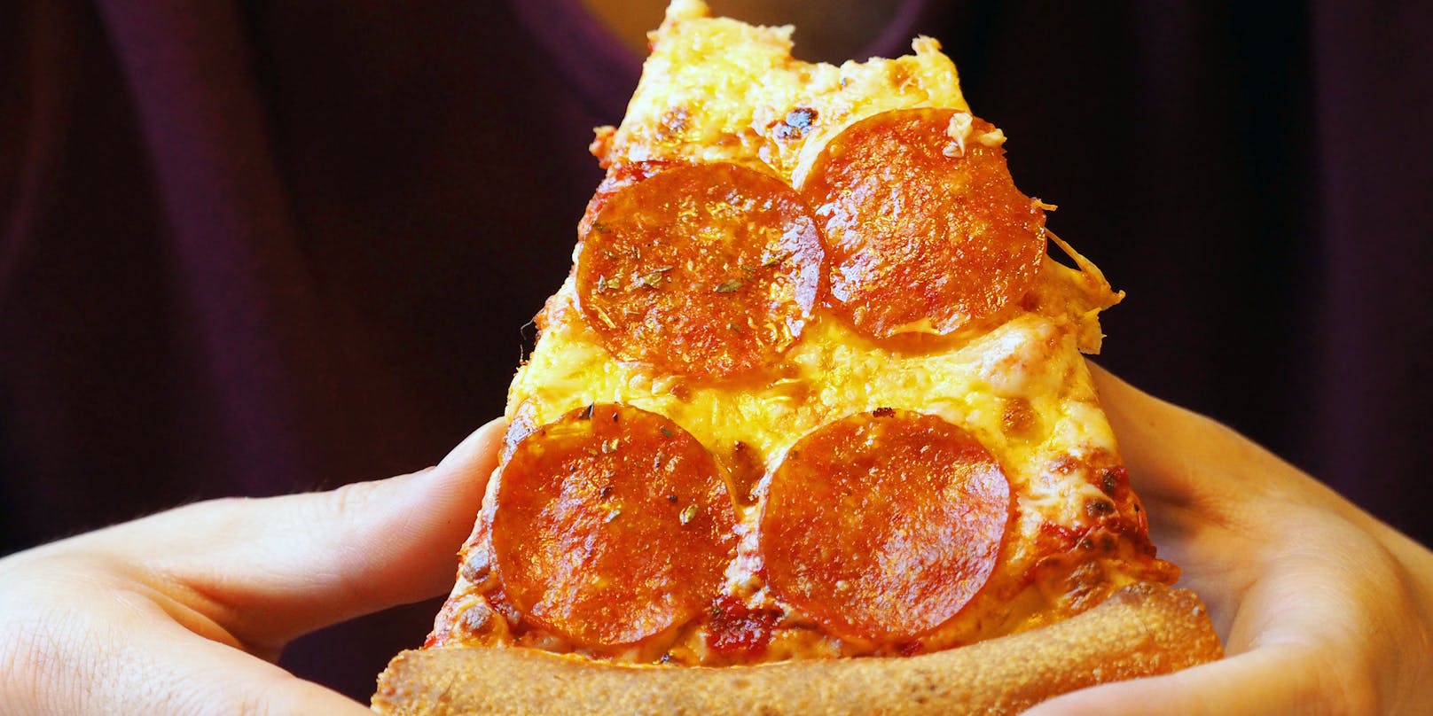 Gibt es eine falsche Art, Pizza zu essen?