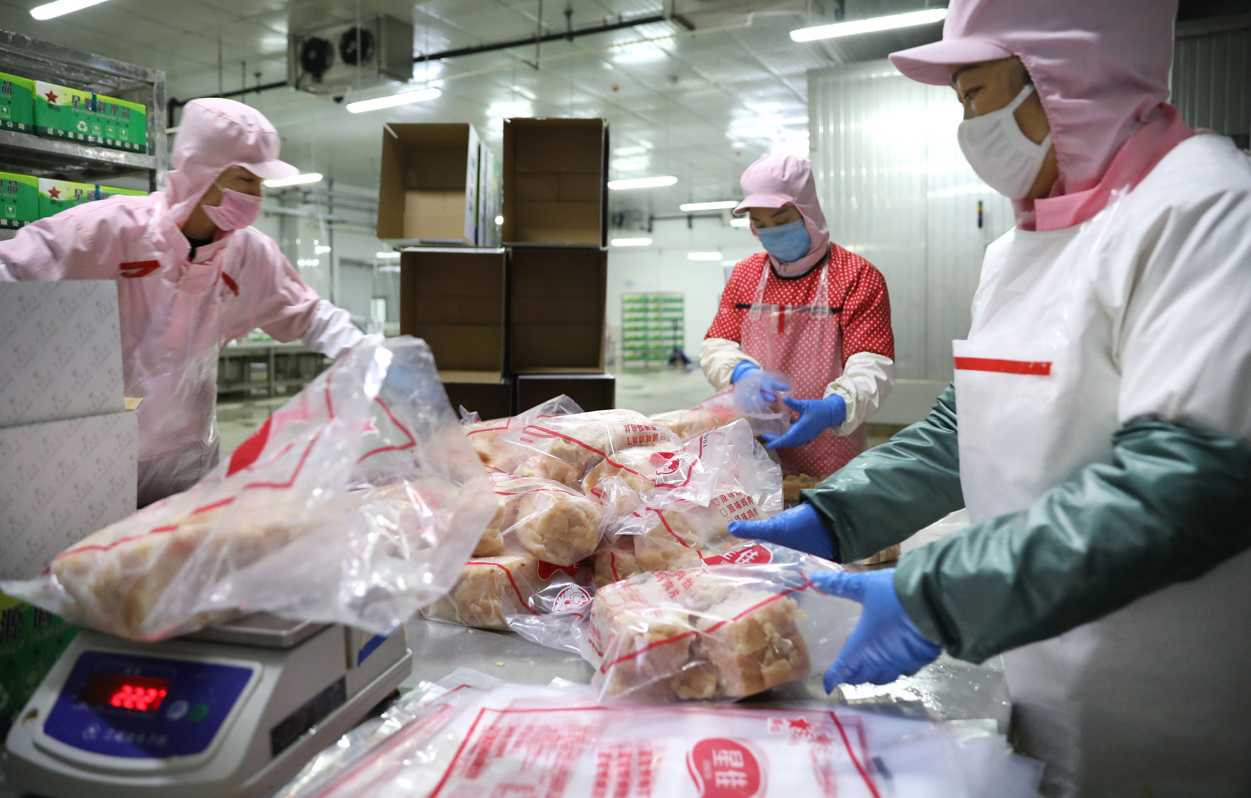 Chinesische Behörden finden das Virus immer wieder auf importierten Produkten.