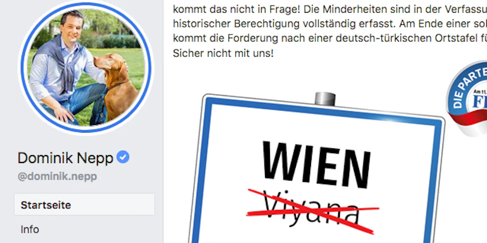 Dominik Nepp ist gegen etwas, von dem nie die Rede war.<br>