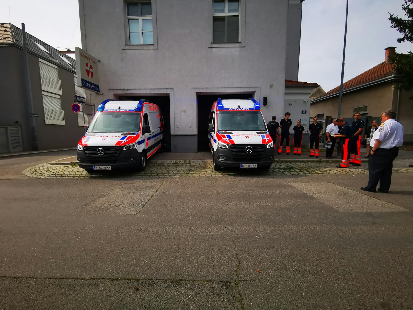 Die Berufsrettung Wien bekommt neue Rettungswagen 