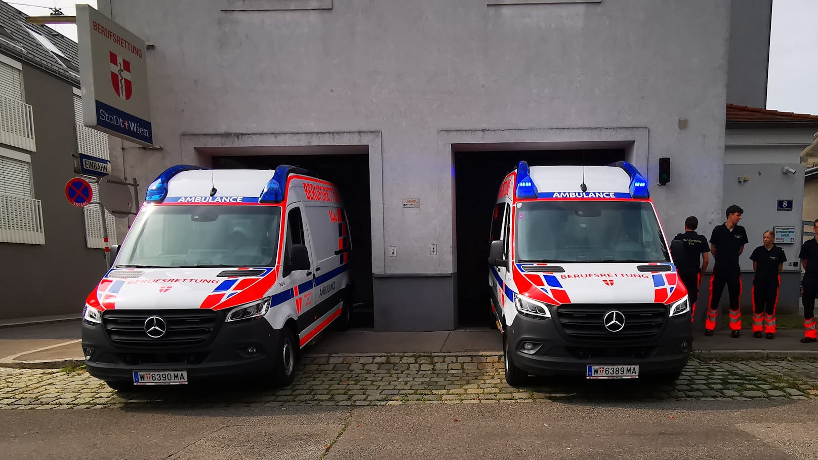 Die Berufsrettung Wien bekommt neue Rettungswagen 