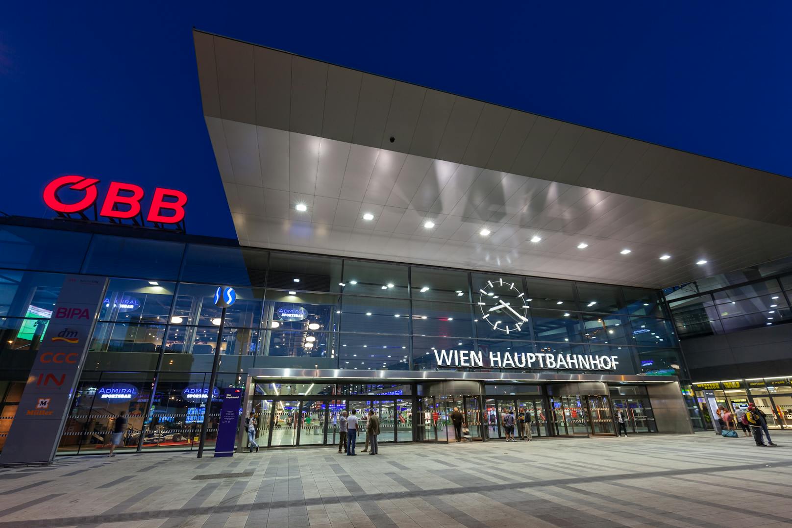 Erneut wurde der Hauptbahnhof Wien (Favoriten) zum beliebtesten Bahnhof Österreichs gewählt.