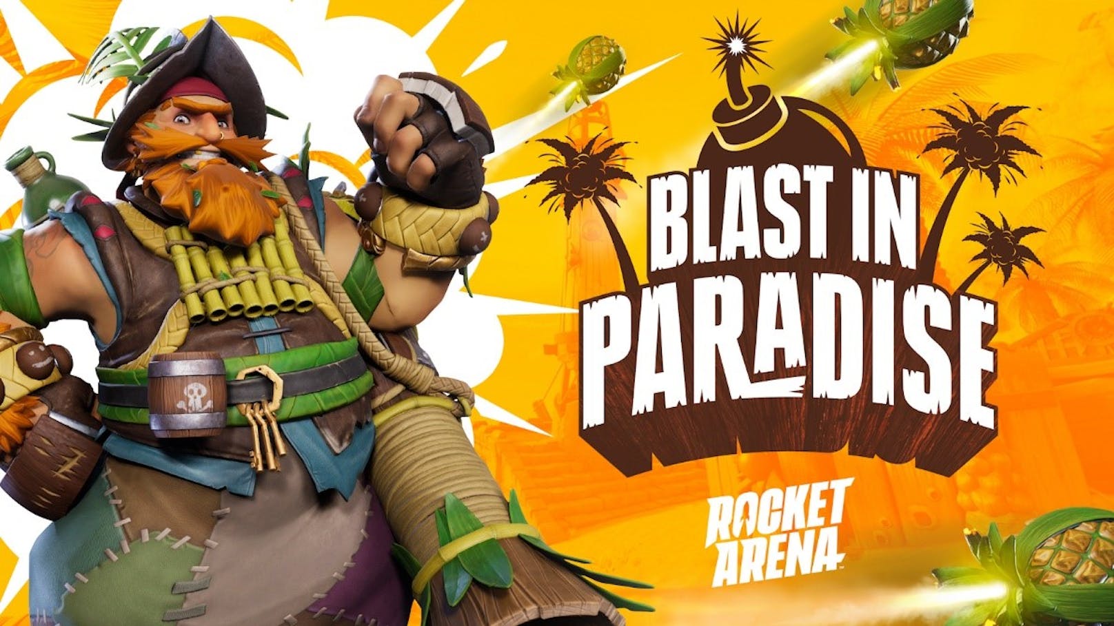 Rocket Arena-Event Paradiesische Zerstörung ist jetzt live.
