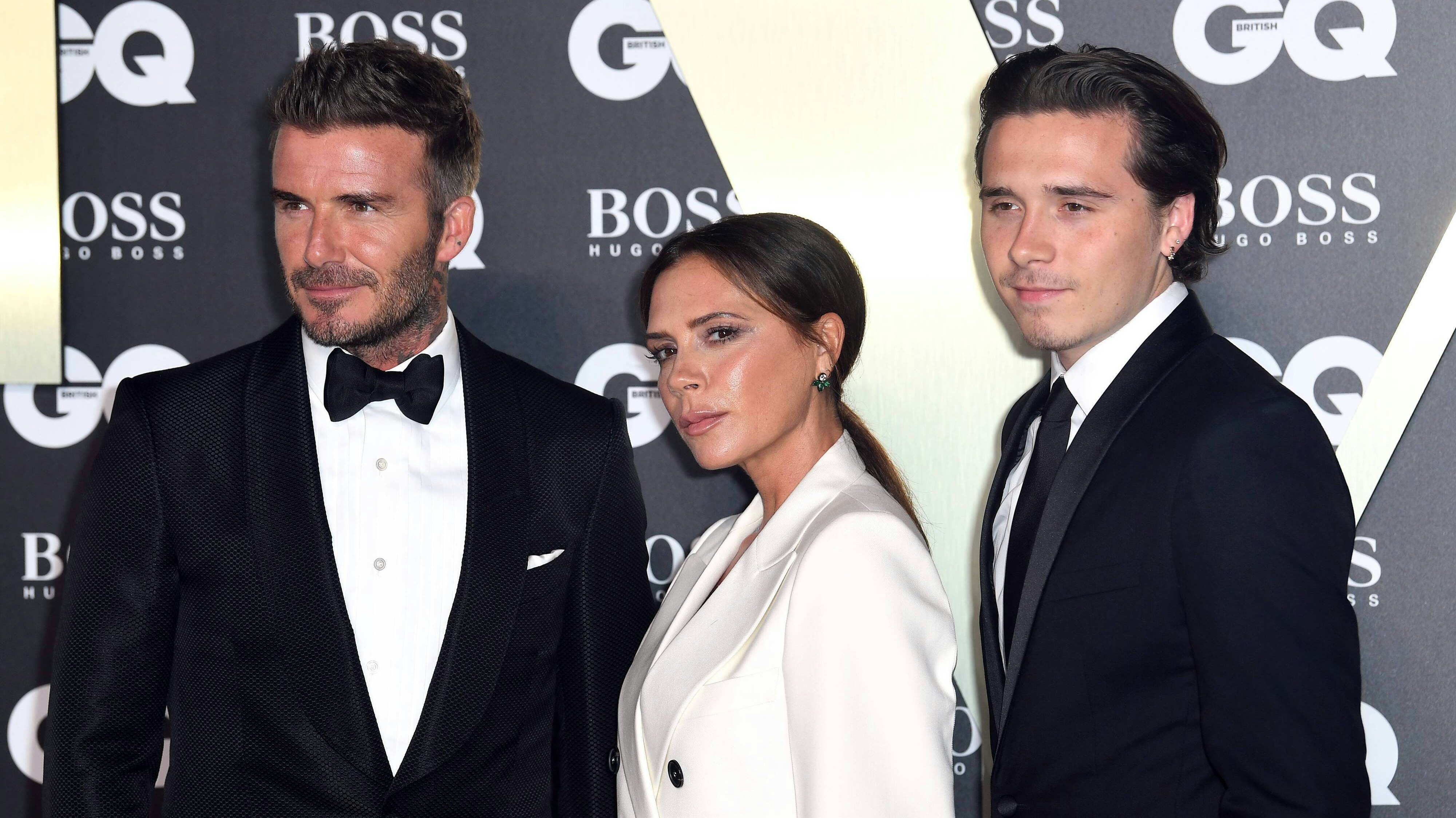 David Beckham, Victoria Beckham, Brooklyn Beckham