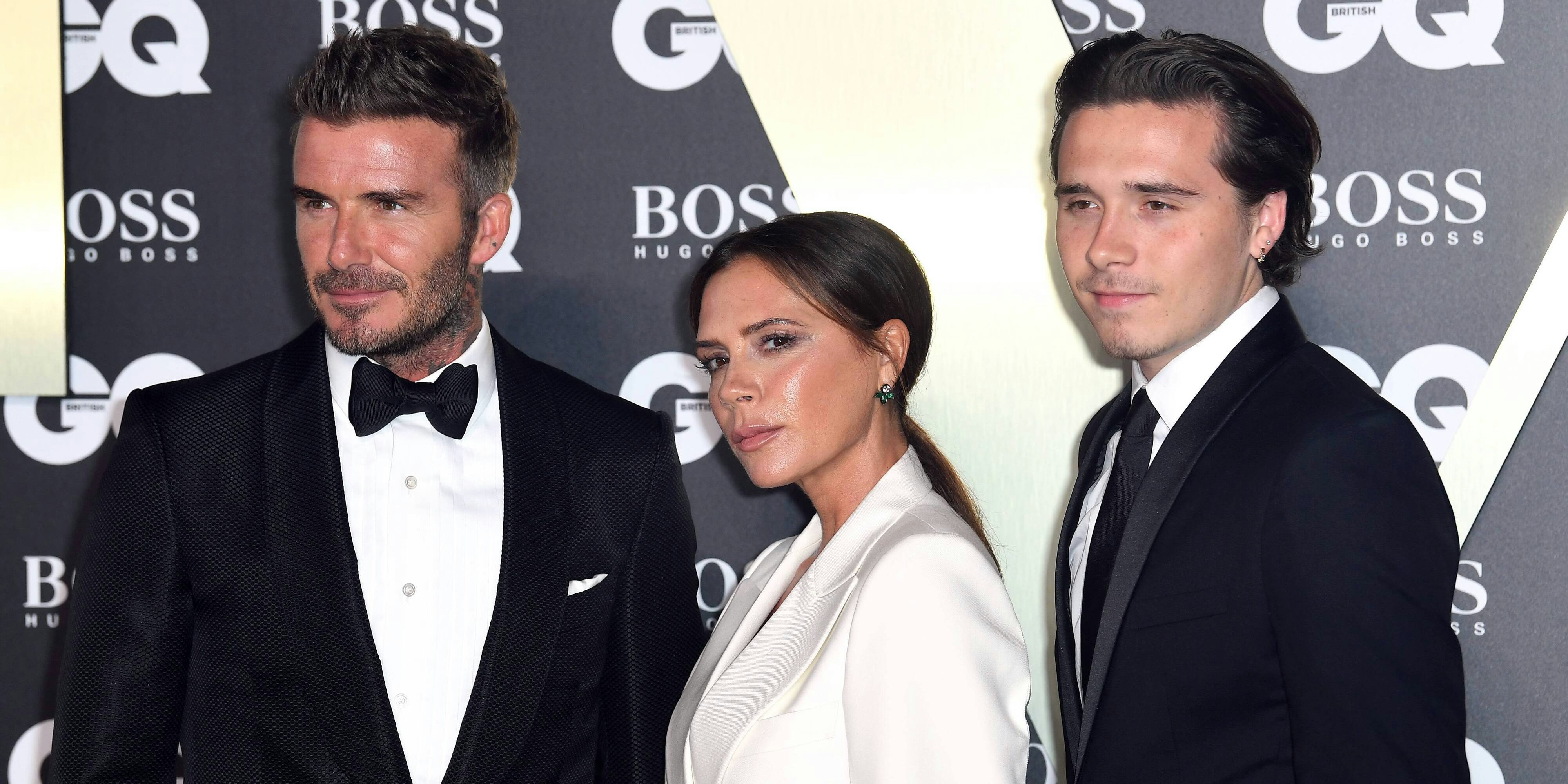 David Beckham, Victoria Beckham, Brooklyn Beckham